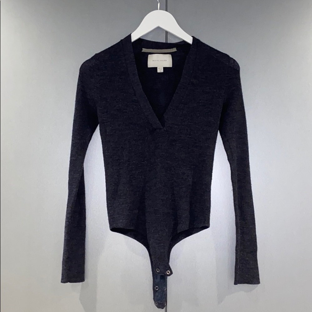 Wool Blend Body Suit